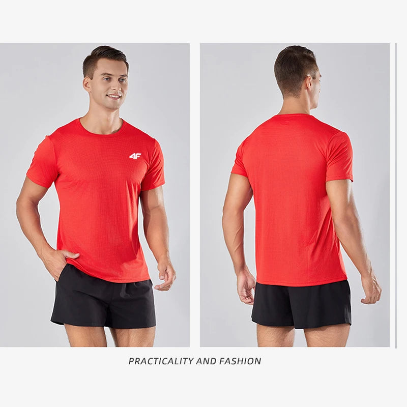 Men's Quick Dry Athletic T-Shirt - Breathable Sports Tee - SlayGood