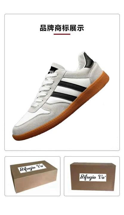 Men's High-Top Casual Sneakers Thick Sole Soft Bottom Shoes