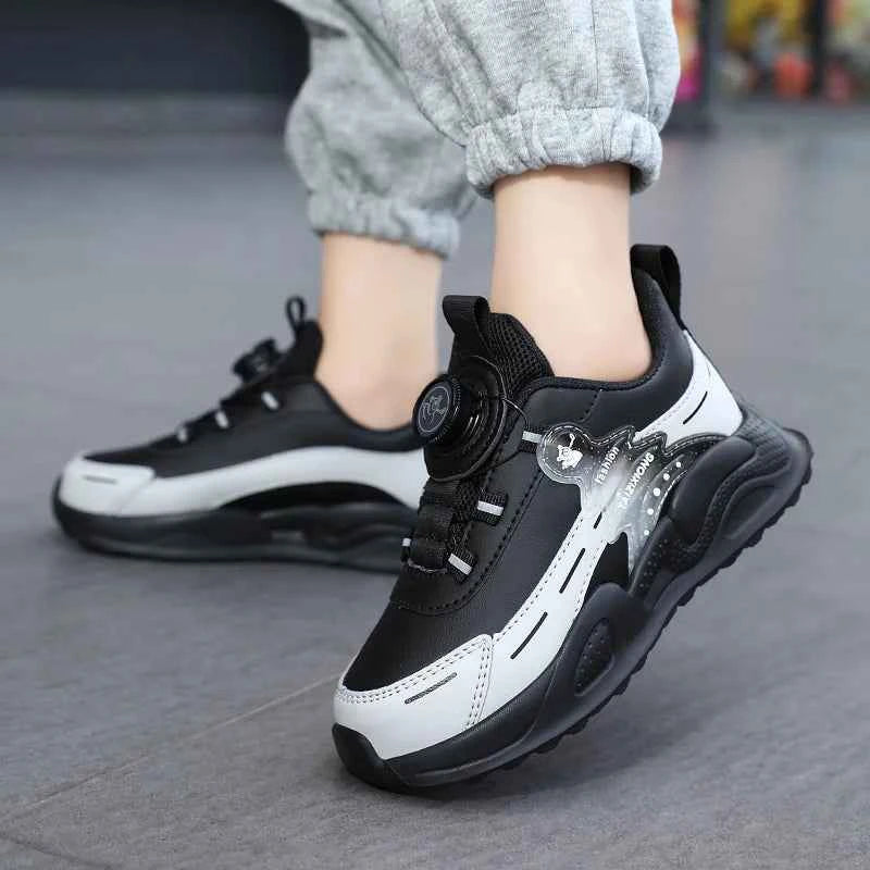 Kids Lightweight Athletic Sneakers - Non-Slip Sports Shoes