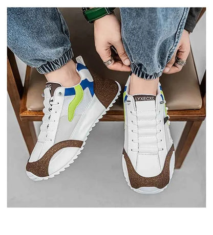 Men's Athletic Sneakers - Breathable Running & Basketball Shoes