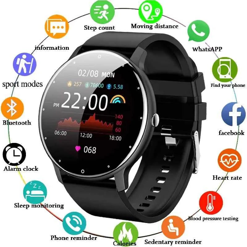 LIGE Smart Watch BW0223 Waterproof Fitness Tracker for Men & Women