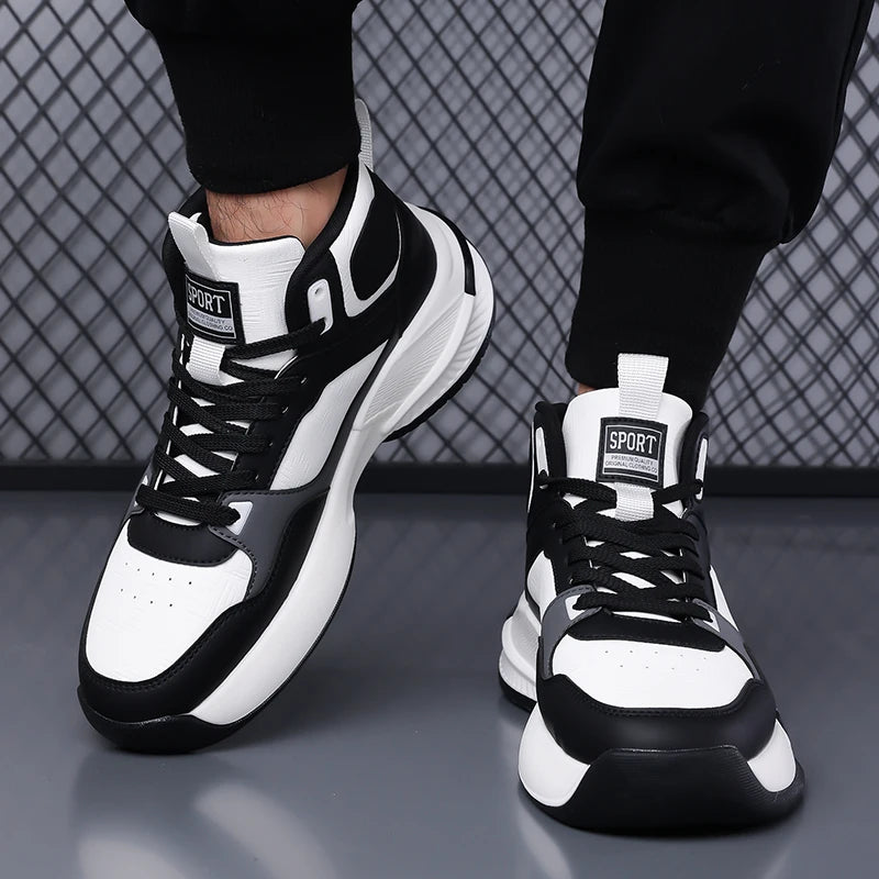 Men's Lightweight Walking Sneakers - Breathable Casual Shoes