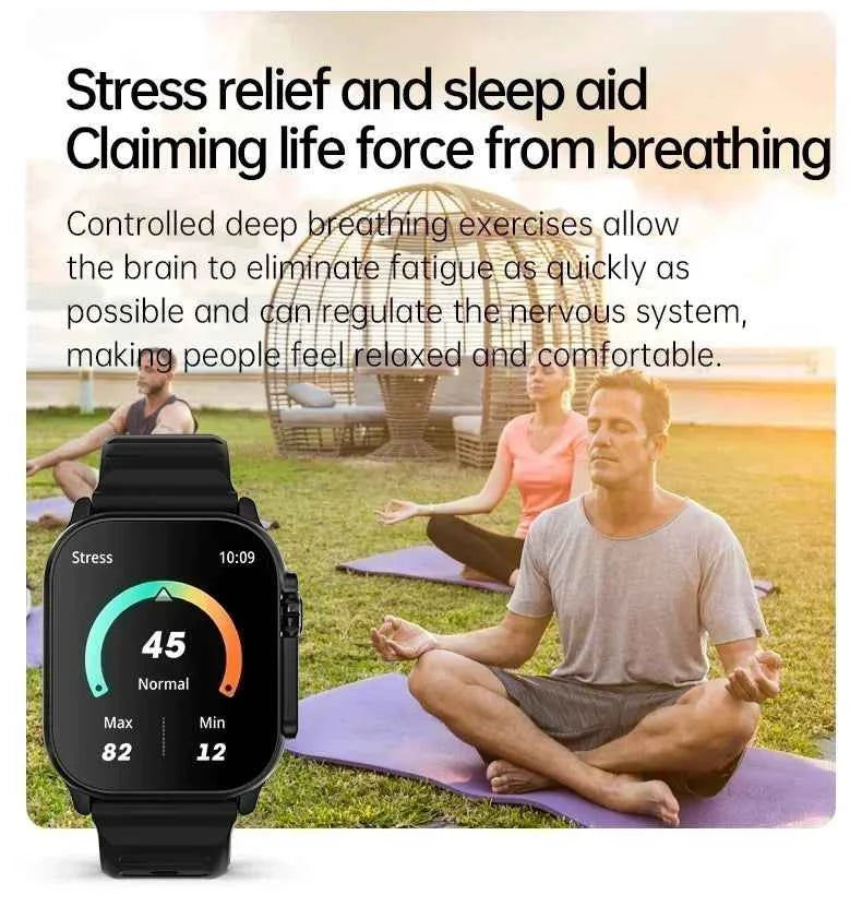 Smart Watch Ultra 2.2" NFC Bluetooth