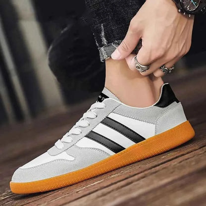 Men's High-Top Casual Sneakers Thick Sole Soft Bottom Shoes