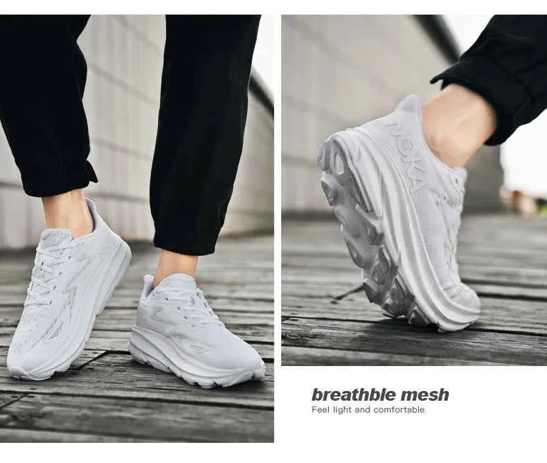 PARZIVAL Air Cushion Running Shoes Lightweight Breathable Athletic Sneakers