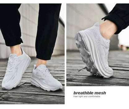 PARZIVAL Air Cushion Running Shoes Lightweight Breathable Athletic Sneakers