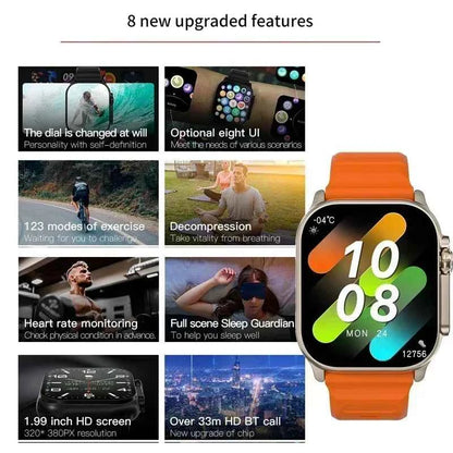 Smart Watch Ultra 2.2" NFC Bluetooth