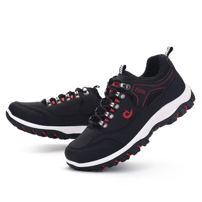 Men's Lightweight Microfiber Sneakers - Casual Walking Shoes