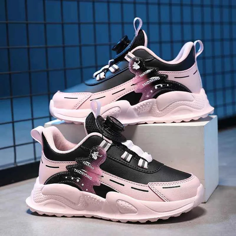 Kids Lightweight Athletic Sneakers - Non-Slip Sports Shoes