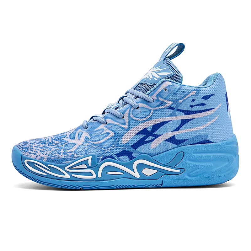 COZOK Men's Basketball Shoes Lightweight Shock Absorbing Court Sneakers