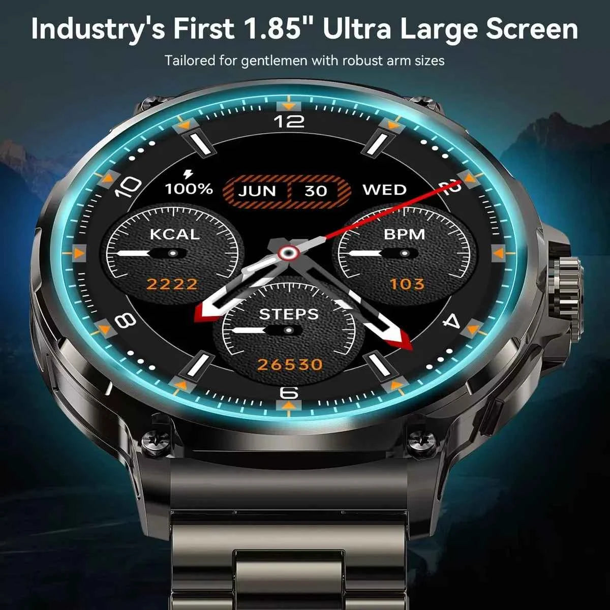 GPS Smart Watch AMOLED Bluetooth Call
