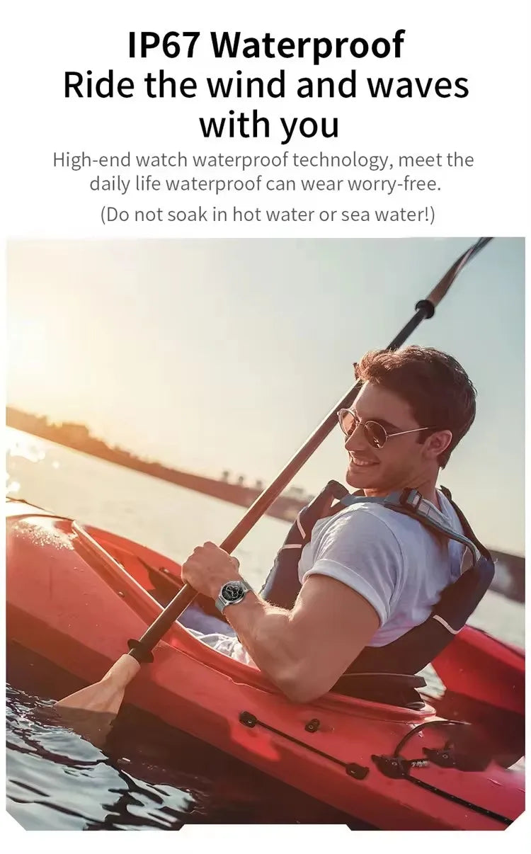 SUNKTA IP67 Waterproof Smart Watch Bluetooth Call Health Monitor