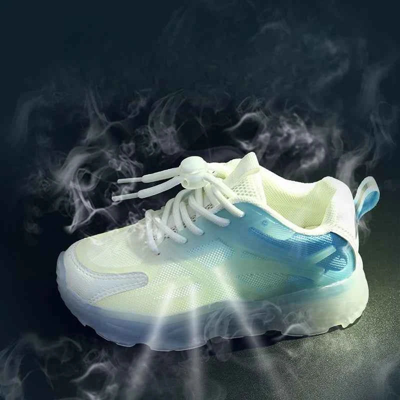 Kids Light Up Sneakers - Breathable Anti-Slip Sports Shoes