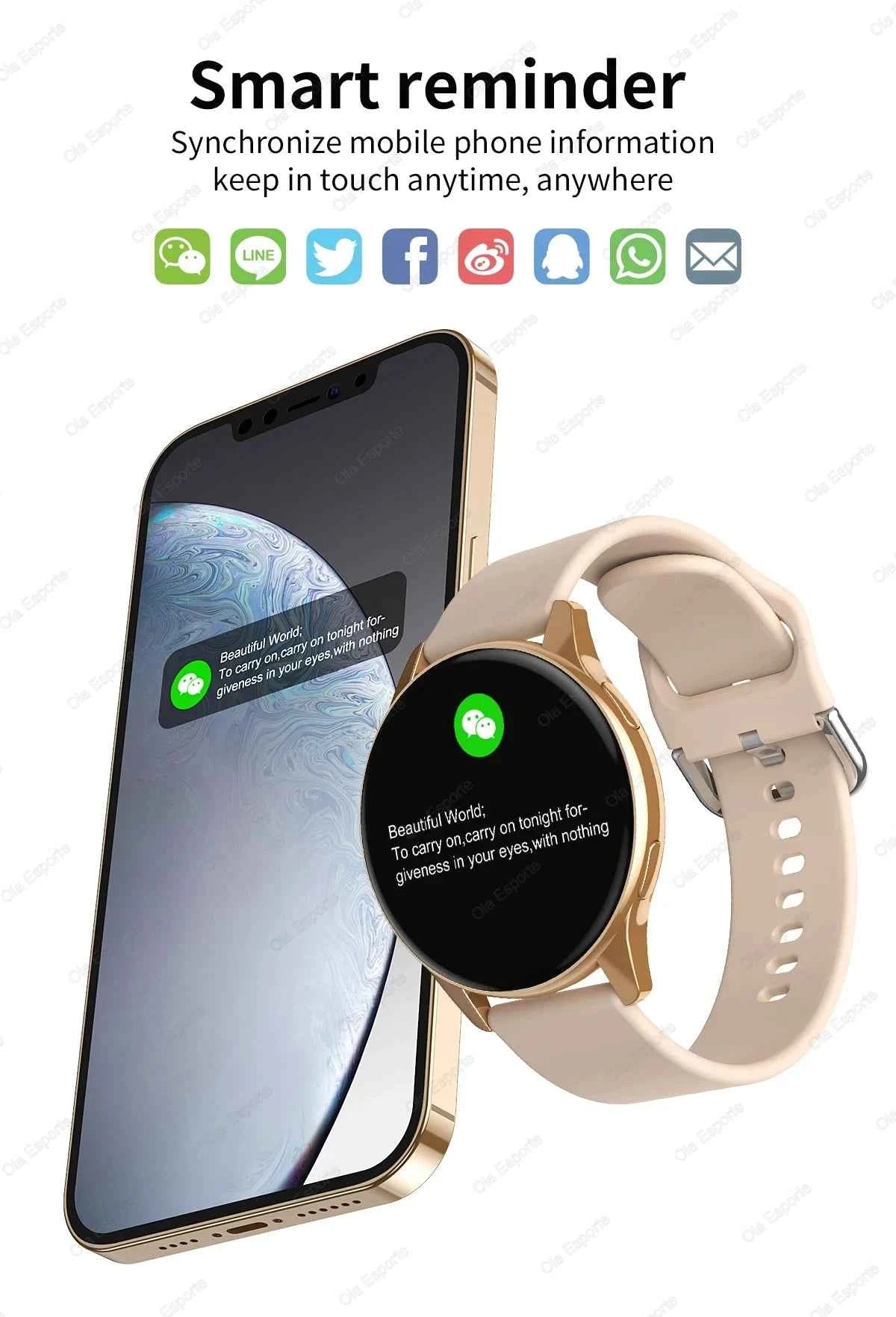Smart Watch GPS Bluetooth Call Voice Assistant