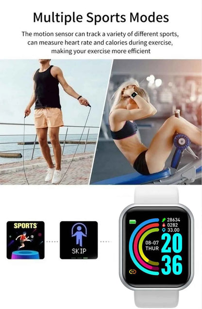 Bluetooth Smart Watch Fitness Tracker
