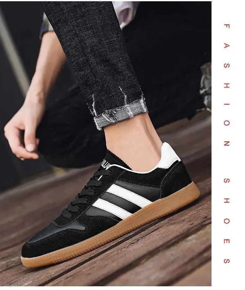 Men's High-Top Casual Sneakers Thick Sole Soft Bottom Shoes