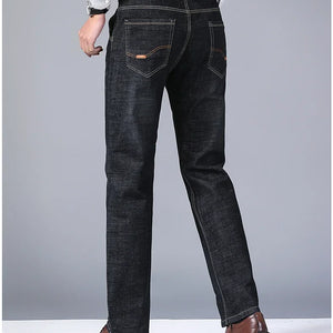 Men's Straight Leg Jeans - Soft Business Casual Denim - SlayGood
