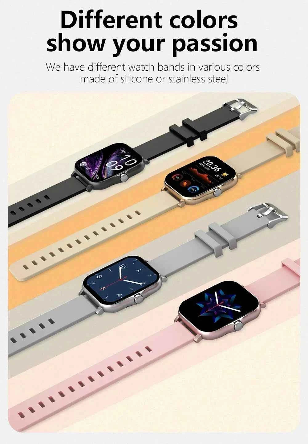 Fashion Smart Watch Bluetooth Call