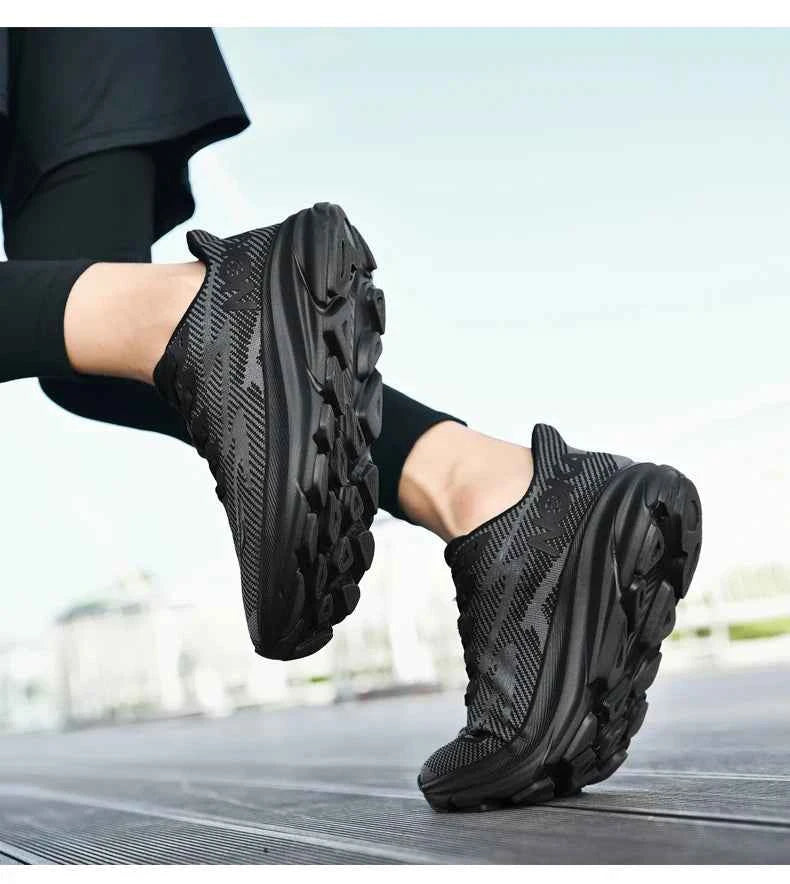 PARZIVAL Air Cushion Running Shoes Lightweight Breathable Athletic Sneakers