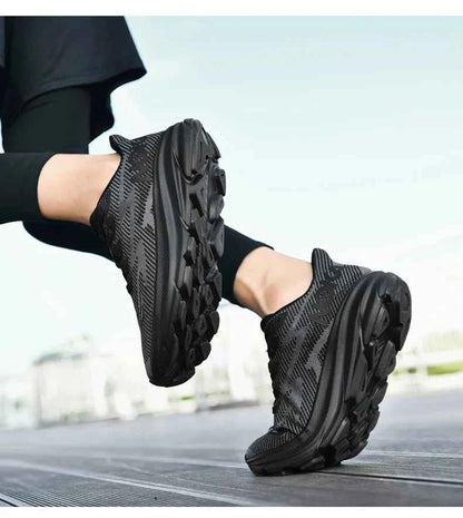 PARZIVAL Air Cushion Running Shoes Lightweight Breathable Athletic Sneakers