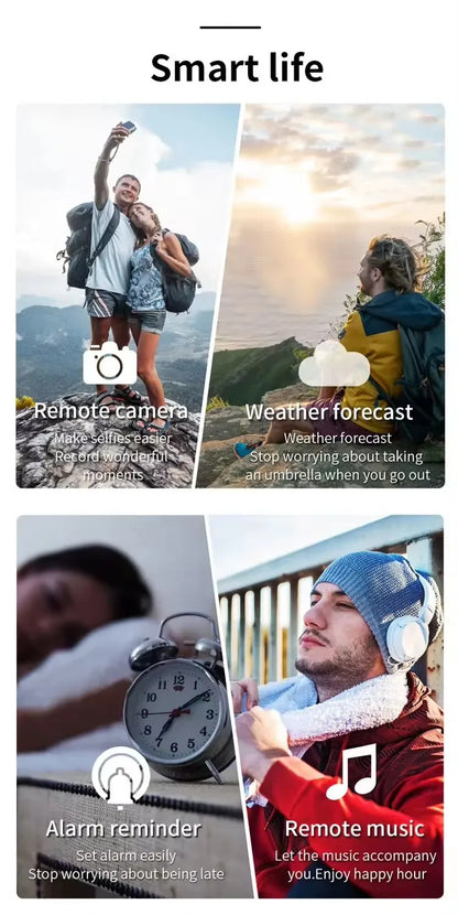 SUNKTA IP67 Waterproof Smart Watch Bluetooth Call Health Monitor