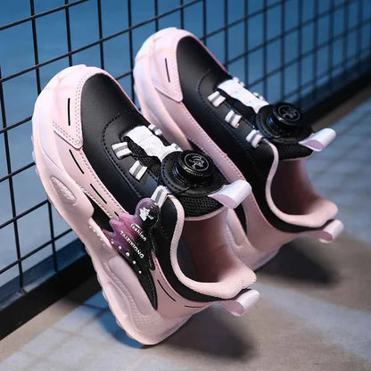 Kids Lightweight Athletic Sneakers - Non-Slip Sports Shoes