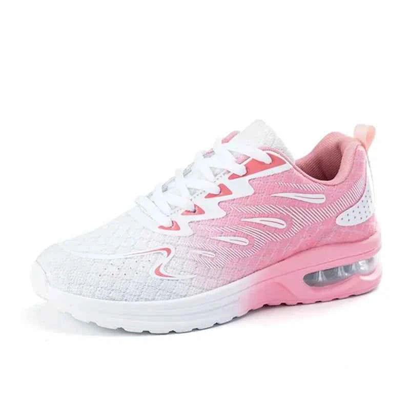 Women's Air Cushion Running Shoes Breathable Mesh Walking Sneakers