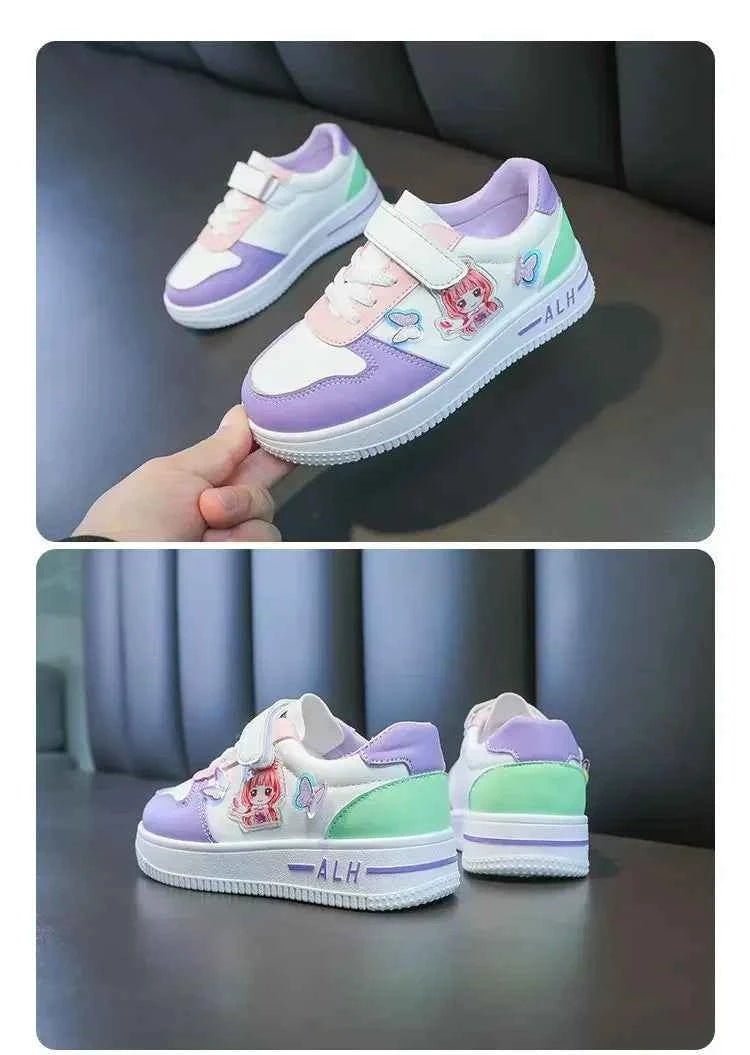 Kids High-Top Canvas Sneakers - Boys & Girls Shoes