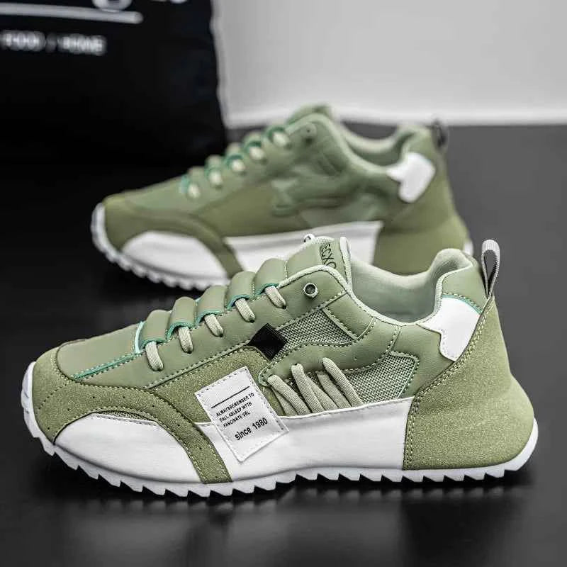 Men's Athletic Sneakers - Breathable Running & Basketball Shoes