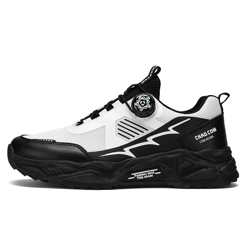 Men's Platform Running Sneakers - Breathable Sports Shoes