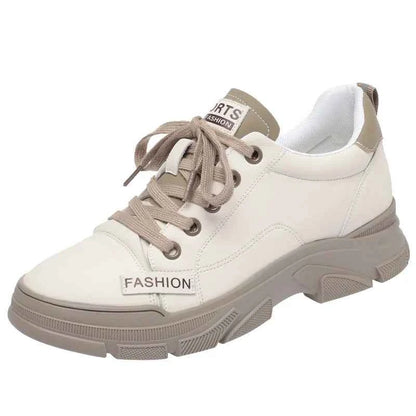 Women's Platform Sneakers - Thick Sole Non-Slip Shoes