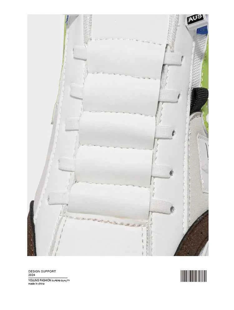 Men's Athletic Sneakers - Breathable Running & Basketball Shoes