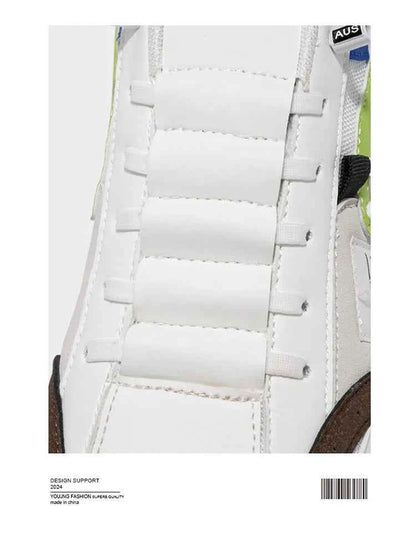 Men's Athletic Sneakers - Breathable Running & Basketball Shoes