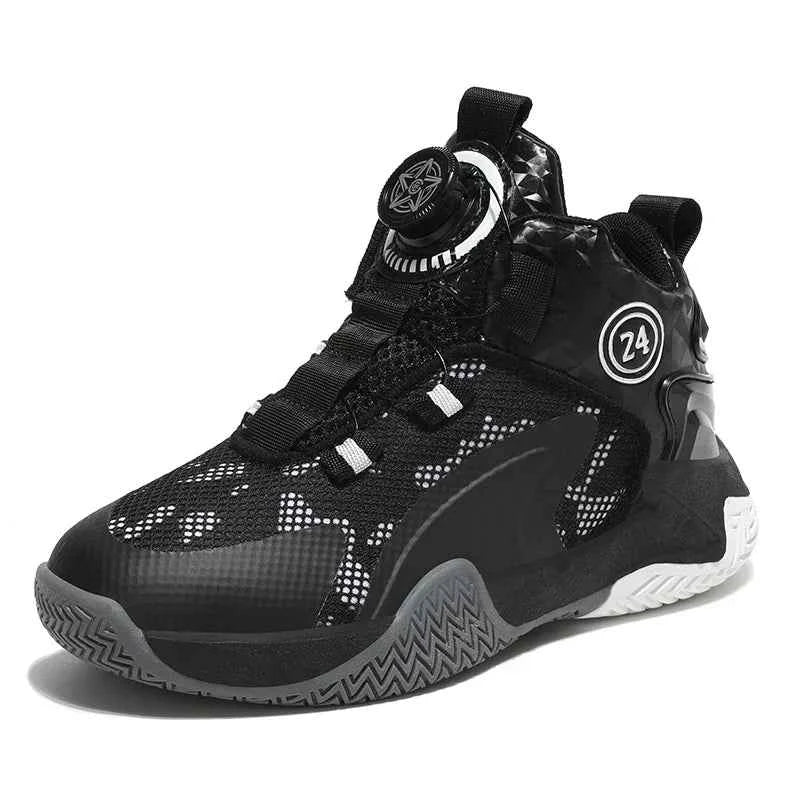 Boys Basketball Sneakers - Non-Slip Athletic Shoes