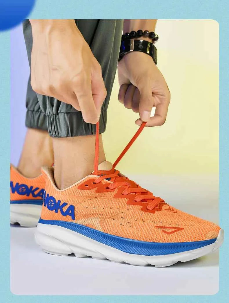 PARZIVAL Air Cushion Running Shoes Lightweight Breathable Athletic Sneakers