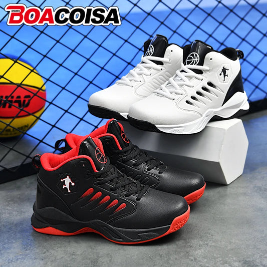Kids Basketball Shoes - High-Top Sports Sneakers for Boys & Girls