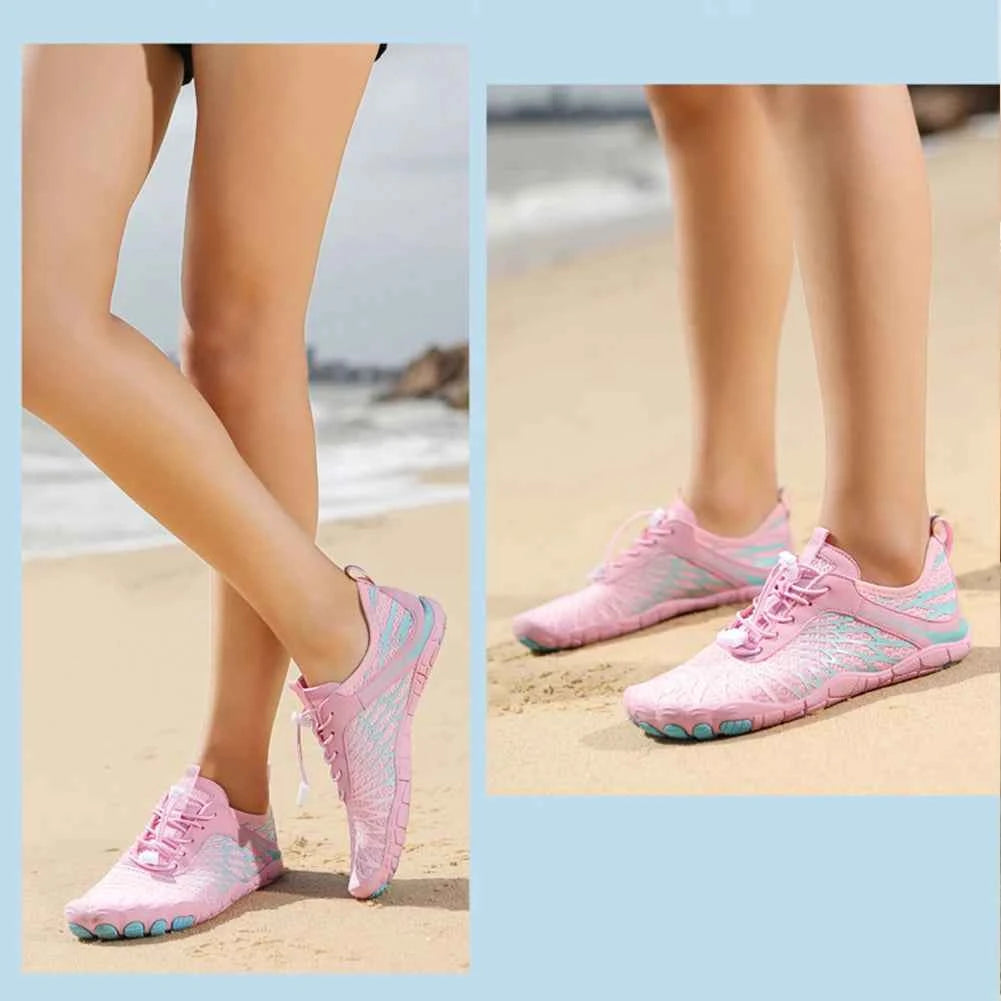 Quick-Dry Water Hiking Shoes - Non-Slip Aqua Sneakers