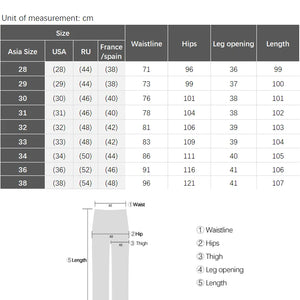 Men's Cotton Cargo Jeans - Vintage Loose Fit Denim - SlayGood