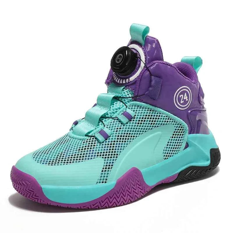 Boys Basketball Sneakers - Non-Slip Athletic Shoes