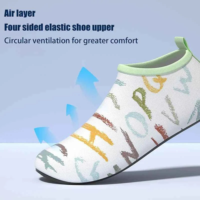 Water Sports Shoes - Aqua Socks for Swimming & Beach