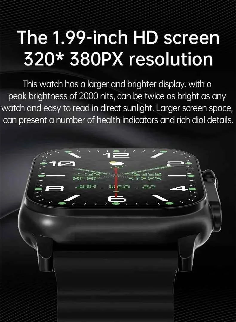 Smart Watch Ultra 2.2" NFC Bluetooth