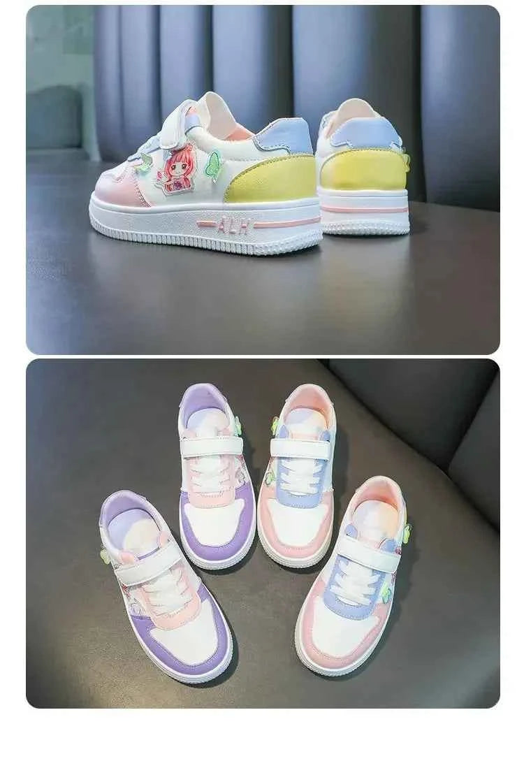 Kids High-Top Canvas Sneakers - Boys & Girls Shoes