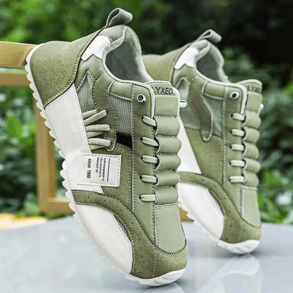Men's Athletic Sneakers - Breathable Running & Basketball Shoes