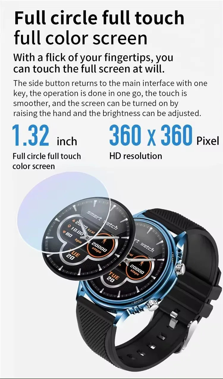 SUNKTA IP67 Waterproof Smart Watch Bluetooth Call Health Monitor