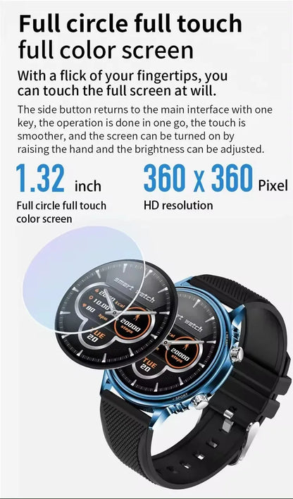 SUNKTA IP67 Waterproof Smart Watch Bluetooth Call Health Monitor