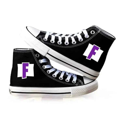 Fortnite High-Top Canvas Sneakers - Gaming Shoes