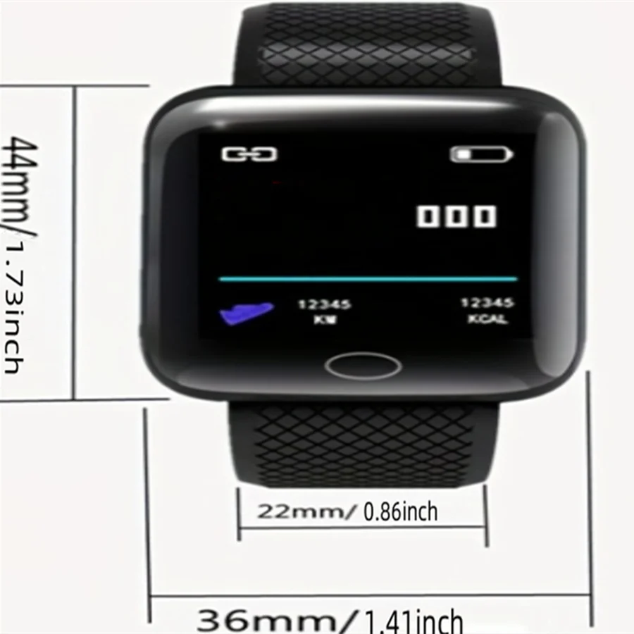 Smart Watch Y68 Fitness Tracker with Heart Rate Monitor - SlayGood