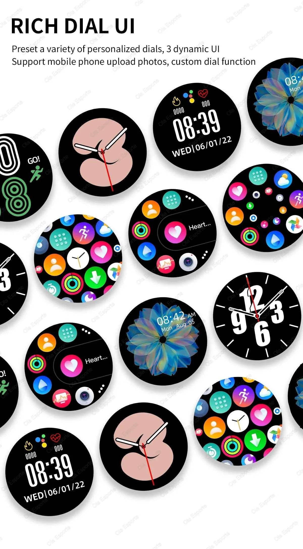 Smart Watch GPS Bluetooth Call Voice Assistant