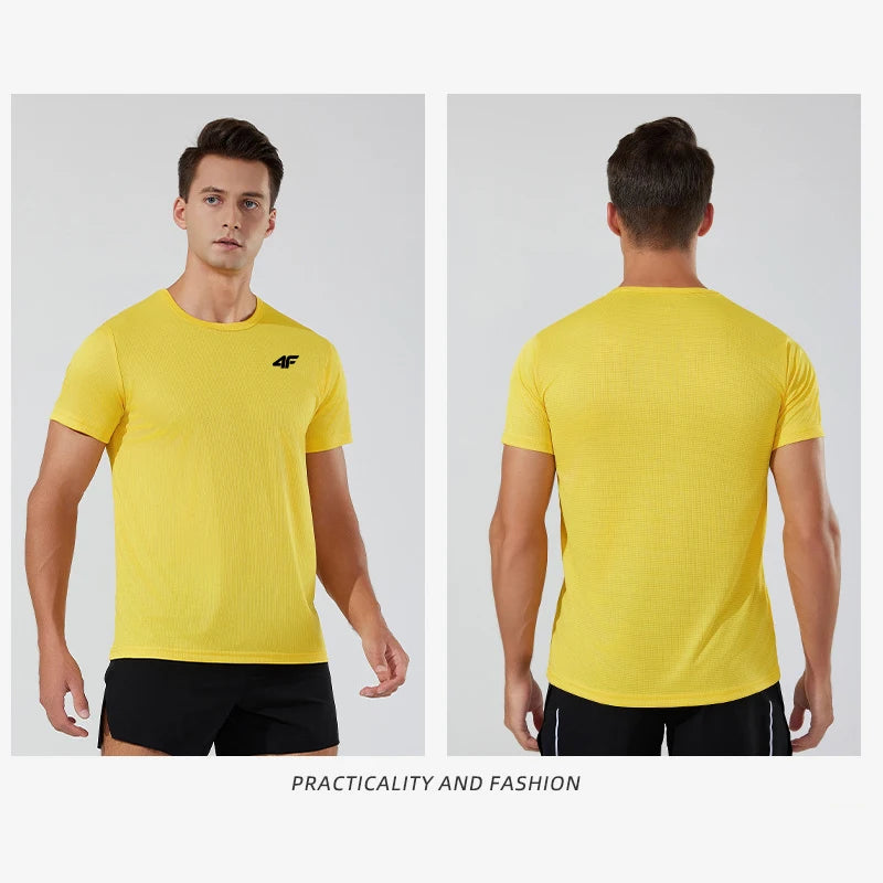 Men's Quick Dry Athletic T-Shirt - Breathable Sports Tee - SlayGood