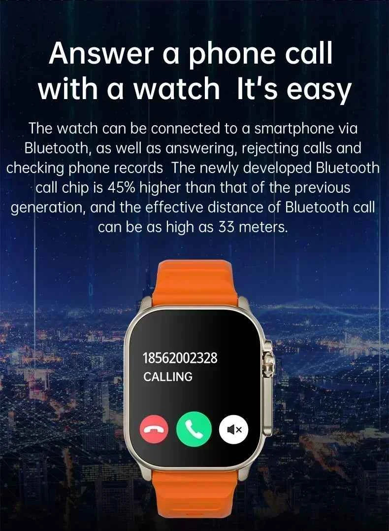 Smart Watch Ultra 2.2" NFC Bluetooth